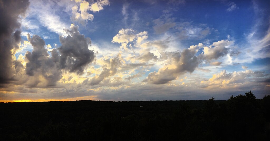 Cloudscape Panorama by visionworker