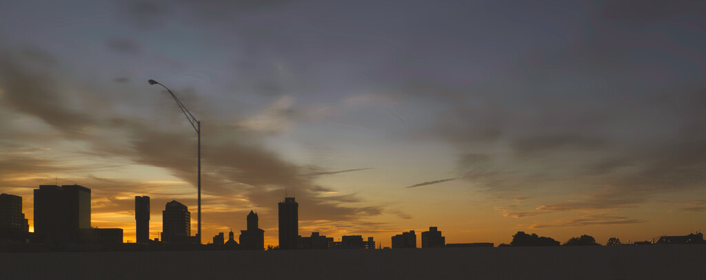ETSOOI-143 City Silhouette at Daybreak by bernicrumb