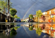 30th Jun 2022 - Rainbow in the puddle 