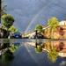 Rainbow in the puddle  by boxplayer
