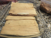 21st Jun 2022 - Tamales ready to steam