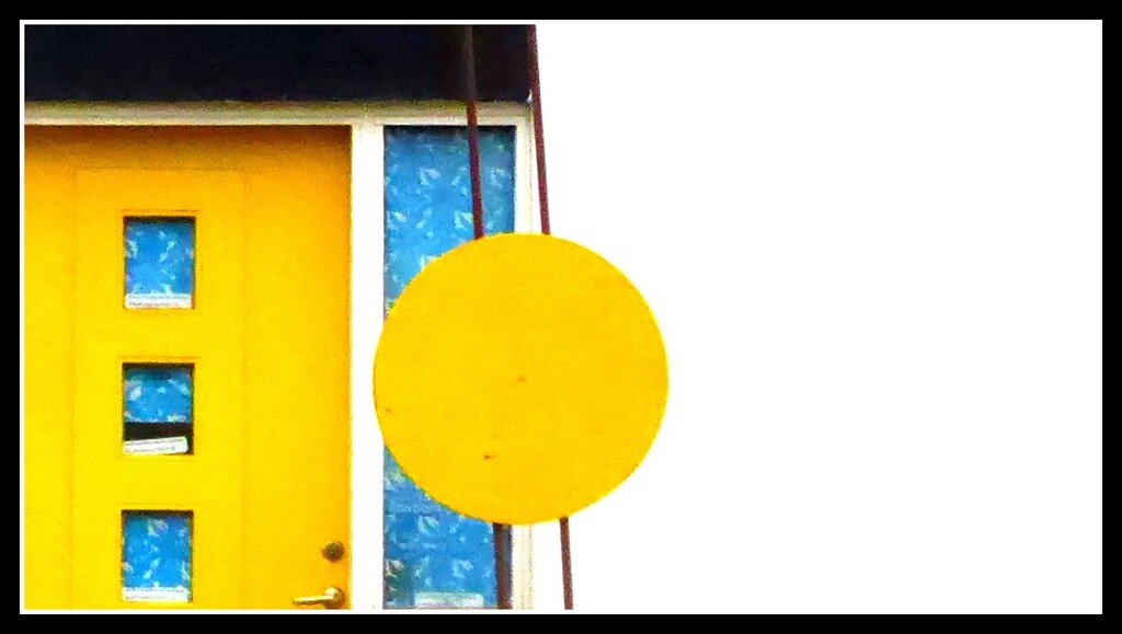Big yellow dot by steveandkerry