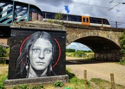 3rd Jul 2022 - Mural and overground 