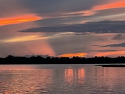 3rd Jul 2022 - Sunset over the river 