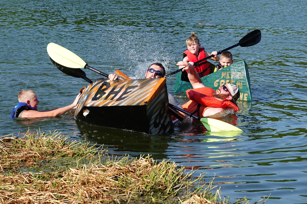 Cardboard Boat Race by milaniet