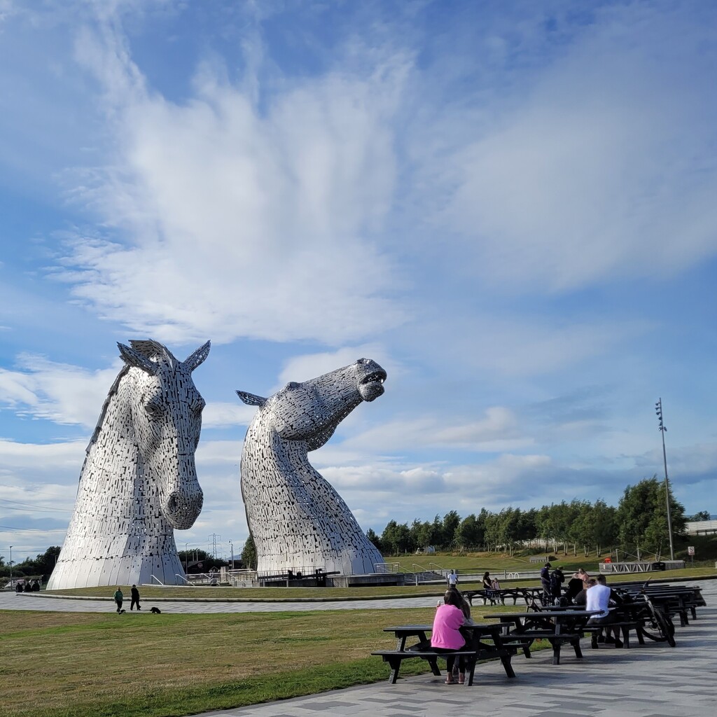 The Kelpies by clearday
