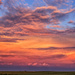 sunset storm clouds by aecasey