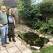 Chris, Martha and the Finished Pond by susiemc