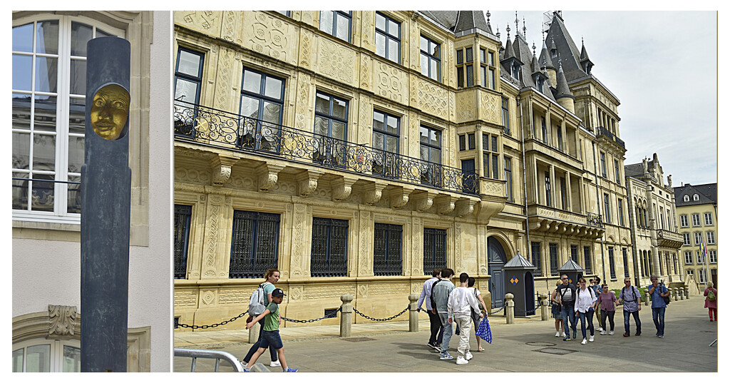 THE GRAND DUCAL PALACE, LUXEMBOURG by sangwann