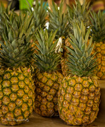 5th Jul 2022 - Pineapples at the market 