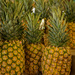 Pineapples at the market  by theredcamera