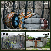 6th Jul 2022 - Evolution of a mural