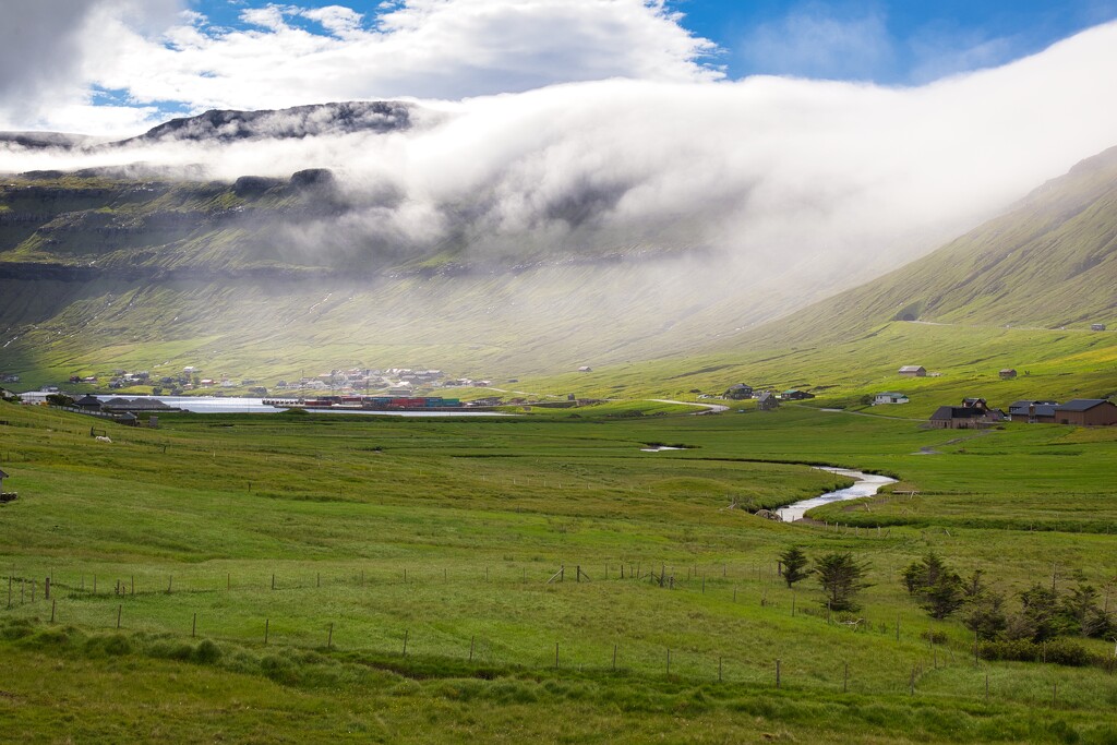 Fog rolling over the hill 1 by okvalle
