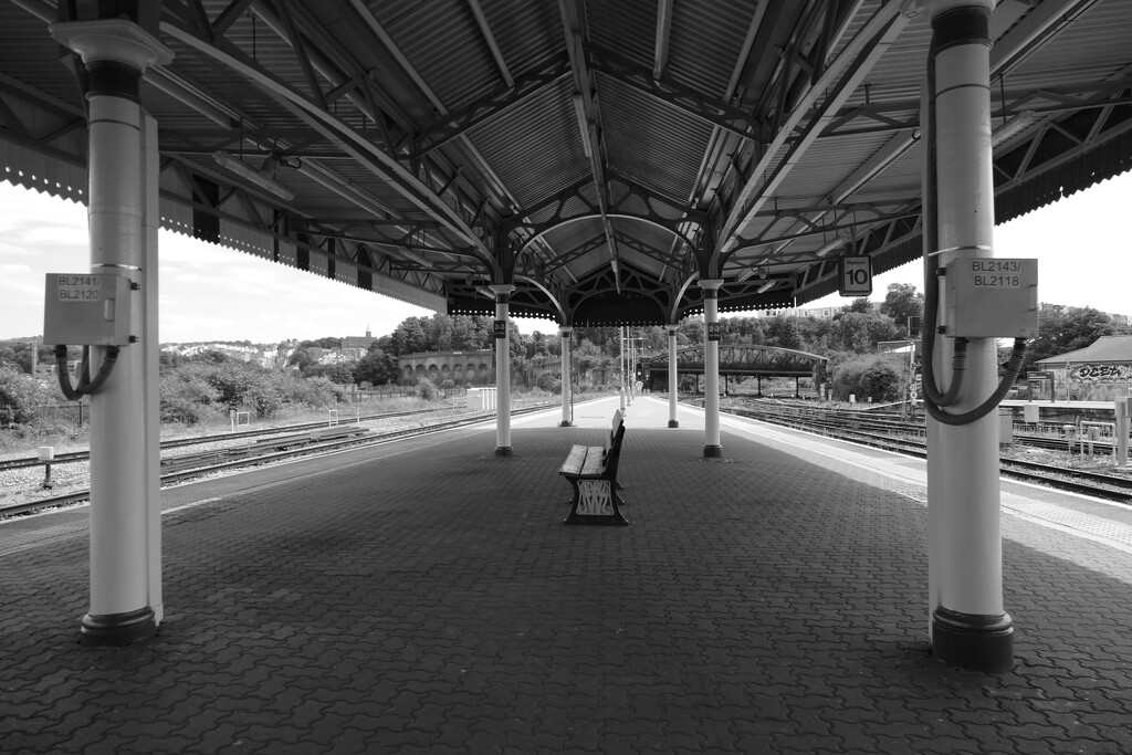 waiting for the train by cam365pix