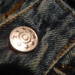 Button #5: On Blue Jeans by spanishliz