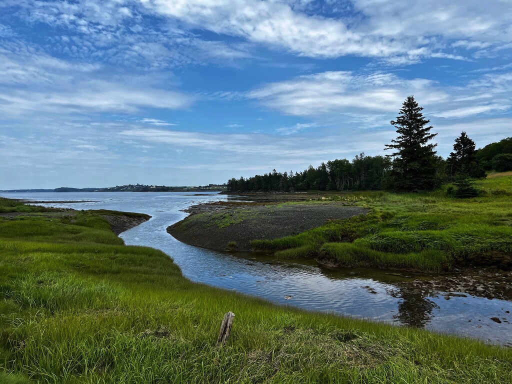 Pirate Creek, North Lubec, Maine by berelaxed