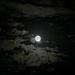 Full Moon and clouds by metzpah