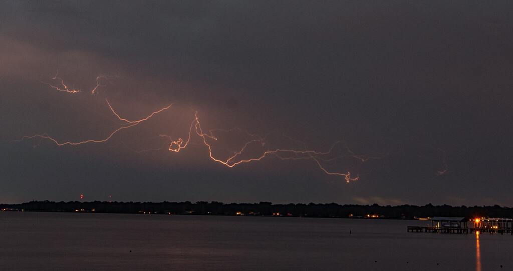 Lightning After Sunset! by rickster549