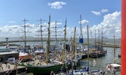 14th Jul 2022 - Festive tall ships event from above