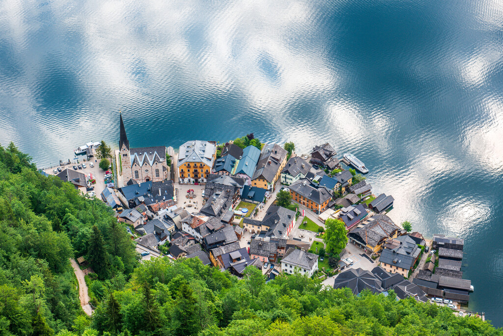 Hallstatt from Above by kwind