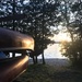 Canoe sunset by pdulis