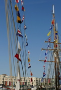 17th Jul 2022 - flags out for Bristol Harbourside Festival 2022.