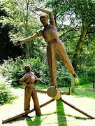 17th Jul 2022 - Dalby Forest - Lumberjills Sculpture