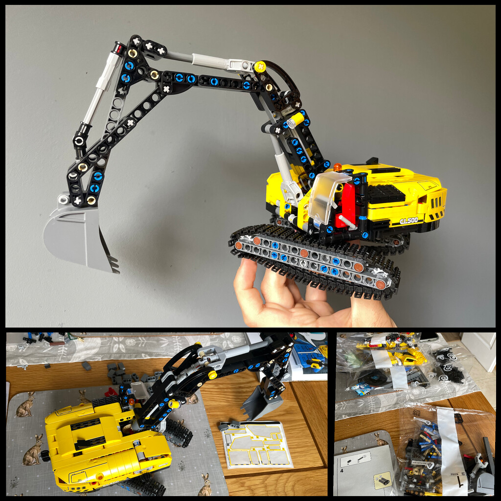 Lockdown Lego Digger by wincho84