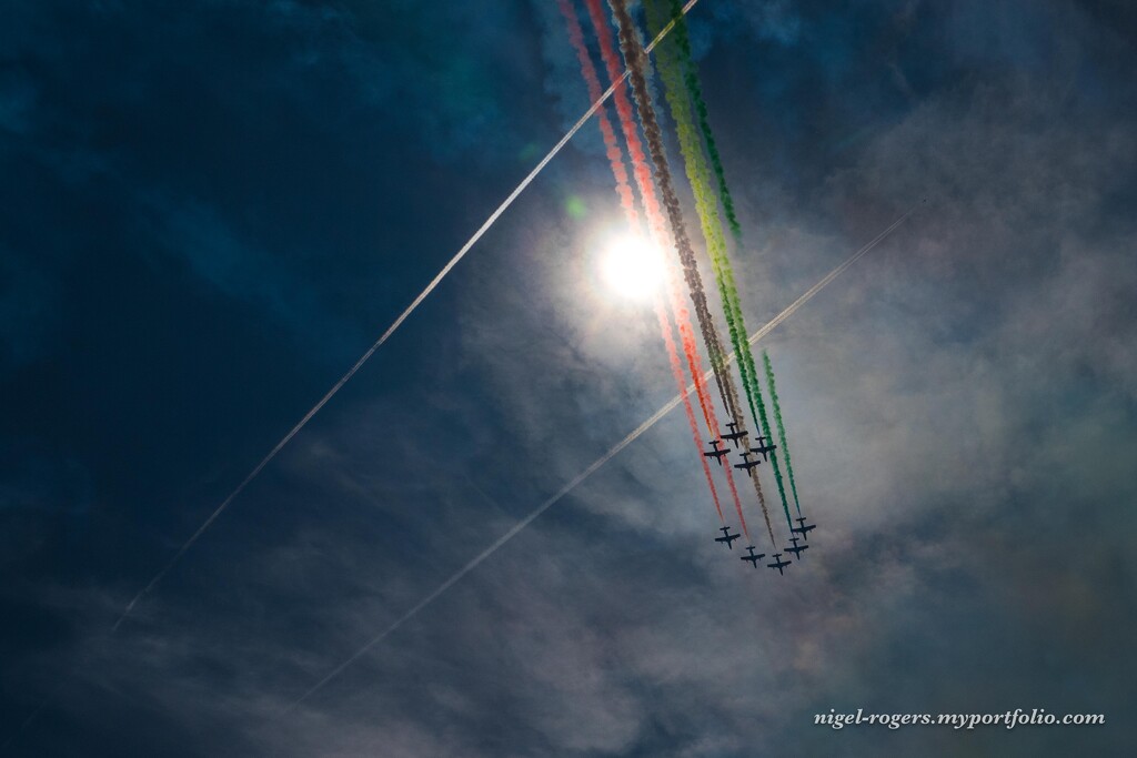 Jets, smoke and trails by nigelrogers