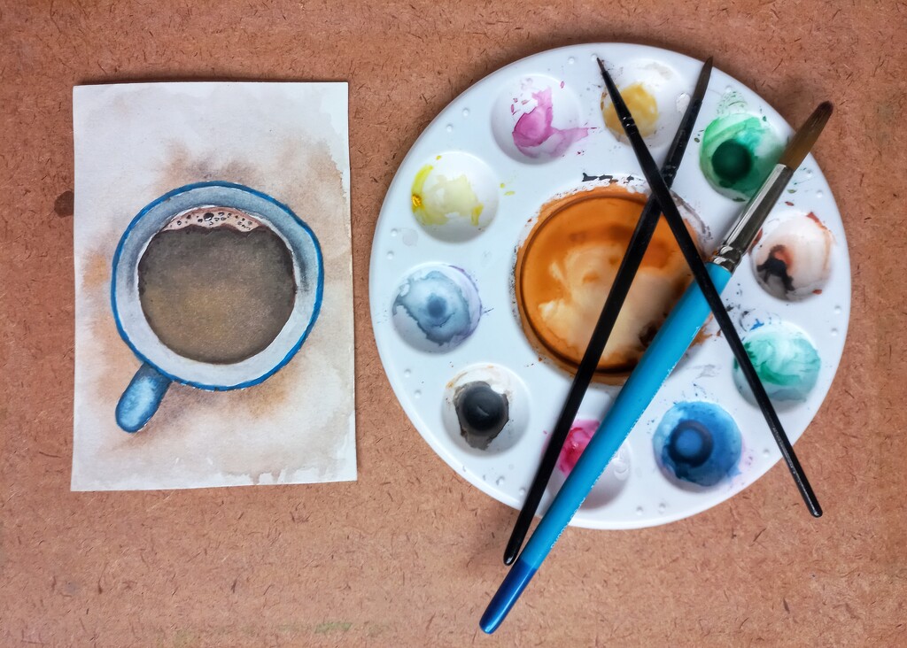 Watercolour Playtime  by salza