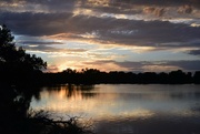 19th Jul 2022 - Sunset at Riverbend Ponds