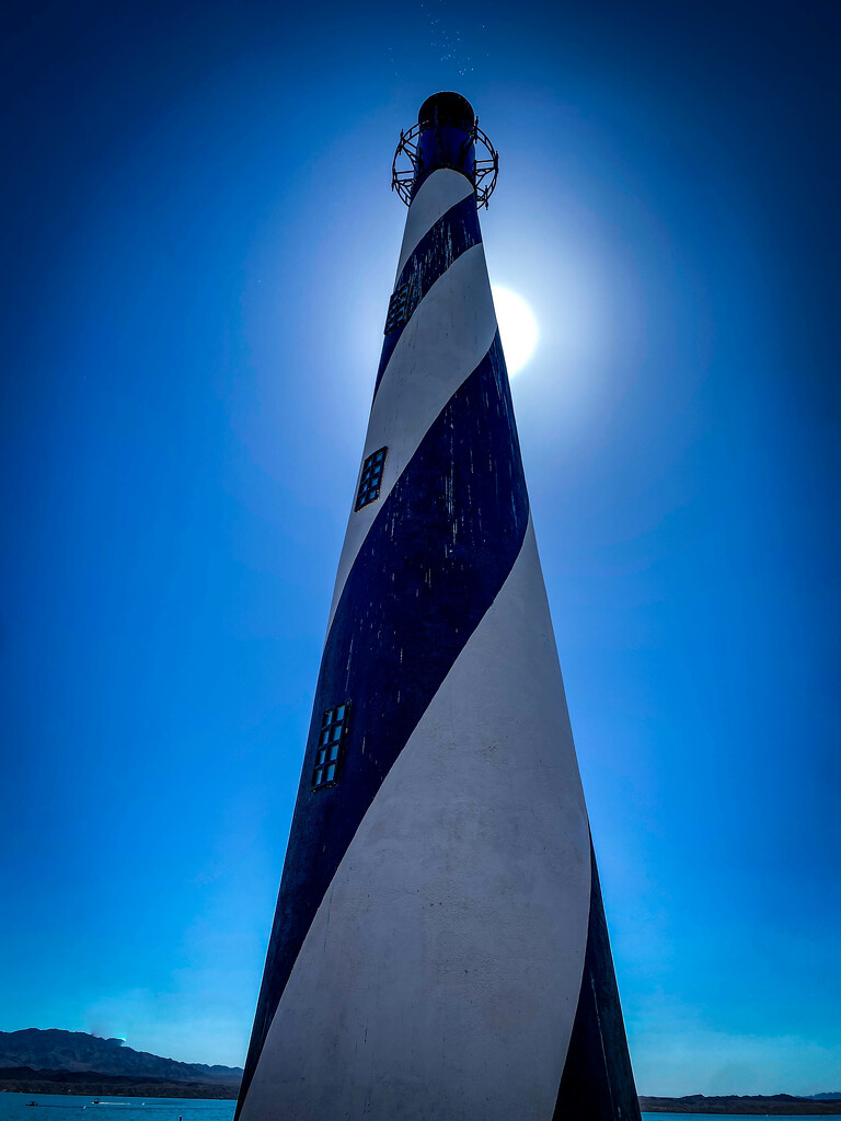 Lighthouse silhouette by jeffjones