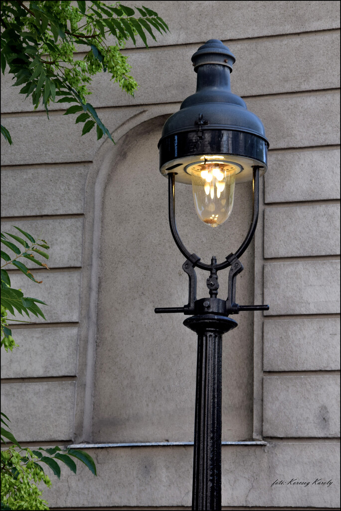 A gas lamp by kork