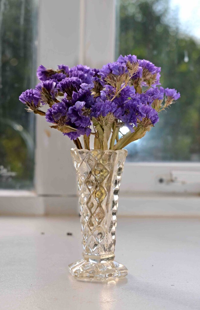 Purple Flowers by arkensiel