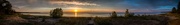 19th Jul 2022 - Sand Bay sunrise panorama at Beaver Island, MI