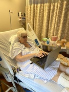 25th Jul 2022 - Me working from my hospital bef