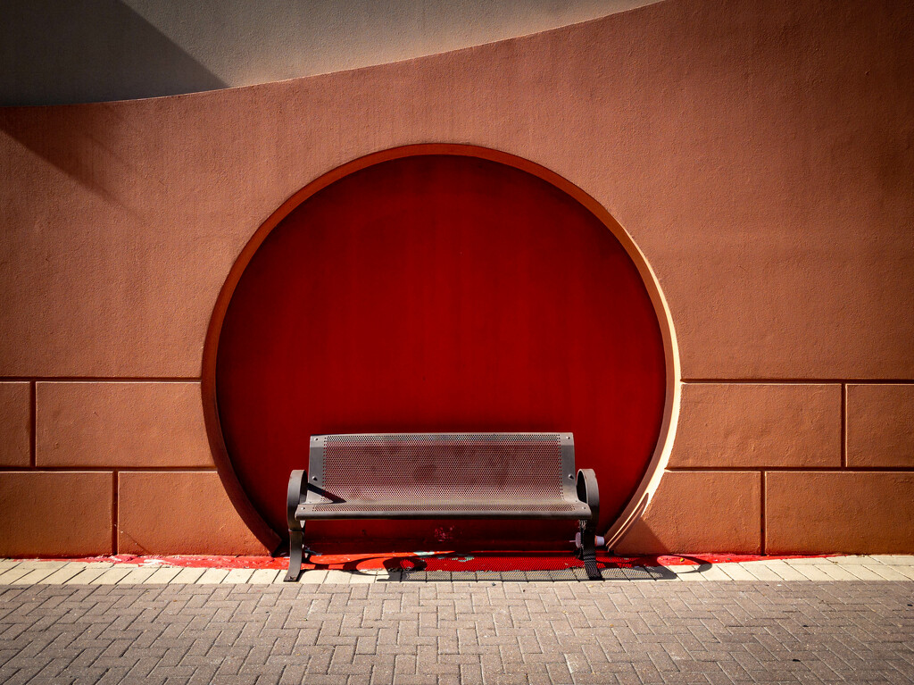 Bench in a circle by jeffjones