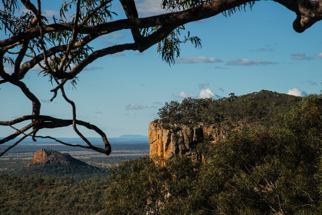 The view from the Minerva Hills, Springsure by jeneurell