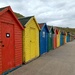 Beach huts at Whitby  by busylady