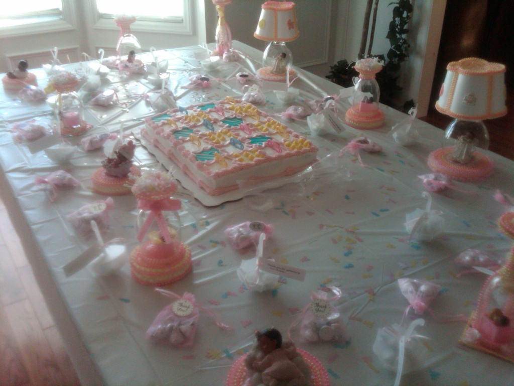 Baby Shower at the Neighbor's House by graceratliff