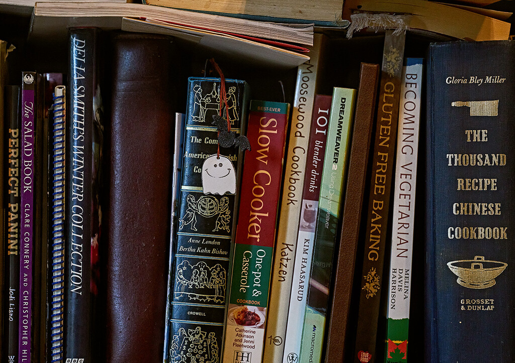 The Cook Book Shelf by gardencat