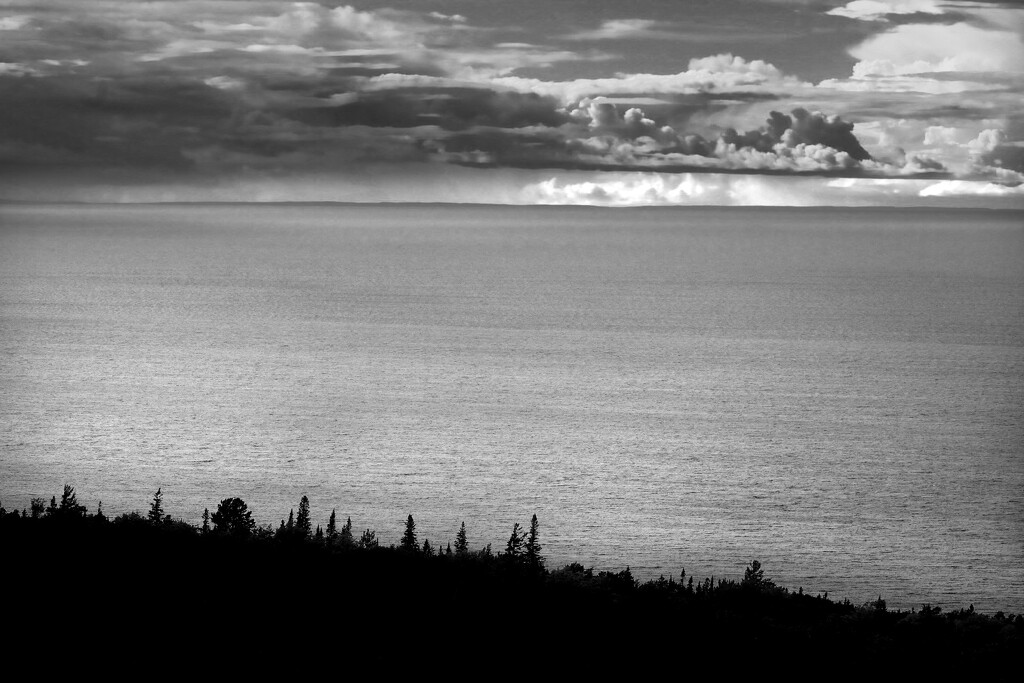 Lake Superior from Brockway Mountain  by vera365