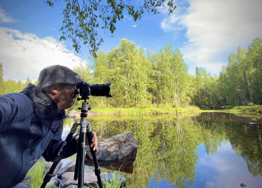 Lapland selfie by djepie
