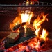 Diagonal log and flames by salza