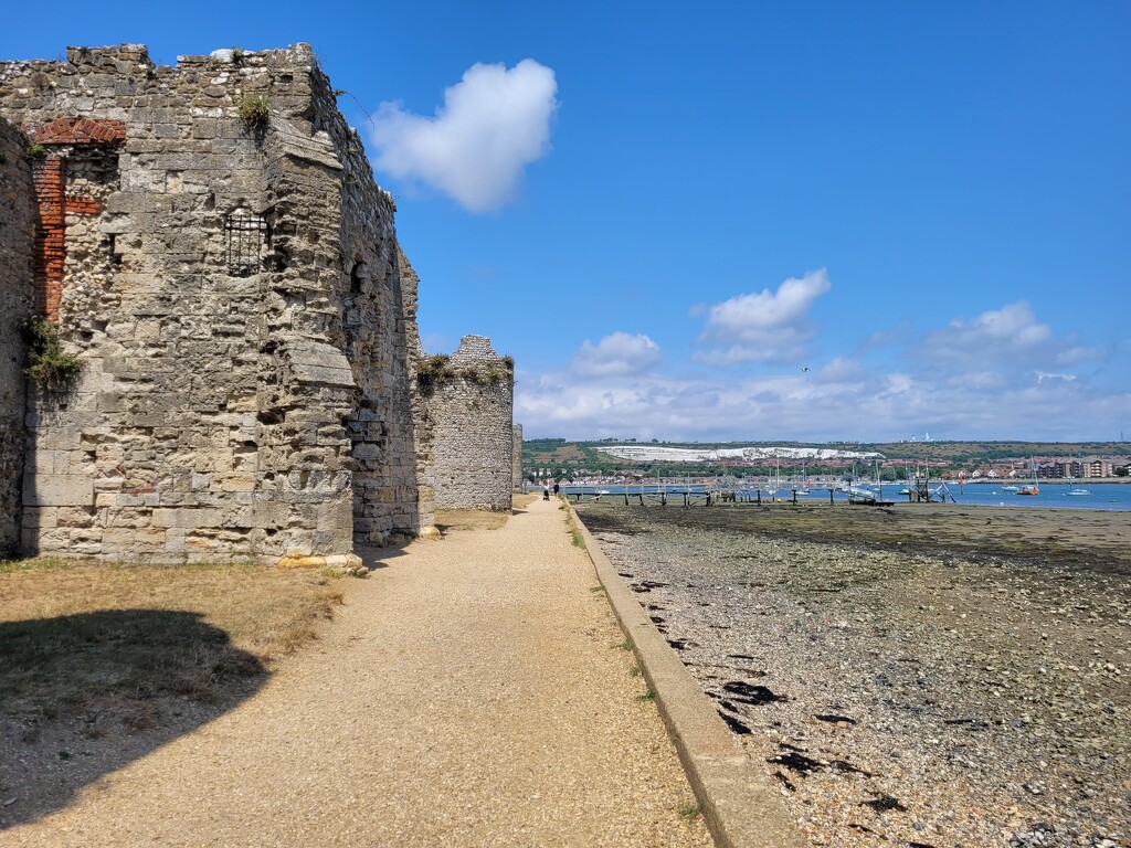 Portchester Castle by clearday