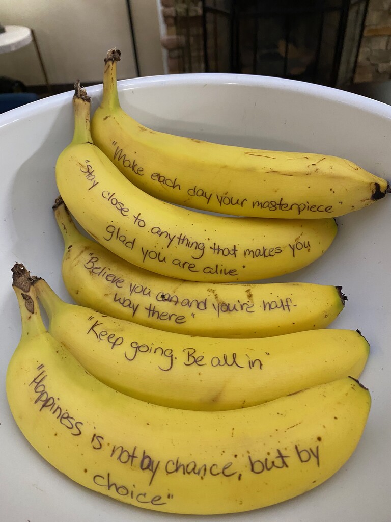 Affirmation bananas! by margonaut