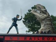 26th Jul 2022 - Confederate Soldier vs. Dinosaur