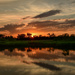 Baker Wetlands Sunset, 7-28-2022 by kareenking