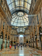 2nd Aug 2022 - Galleria Vittorio Emanuele, lights off. 