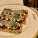 Wild raw shrimps on toasts.  by cocobella